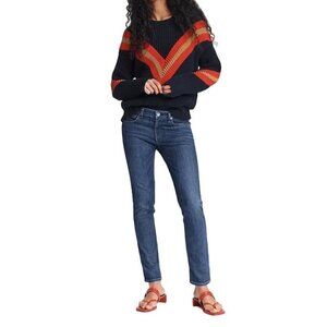 NWT Rag & bone Dre Low-Rise Boyfriend Jeans , Misson City, Size 32